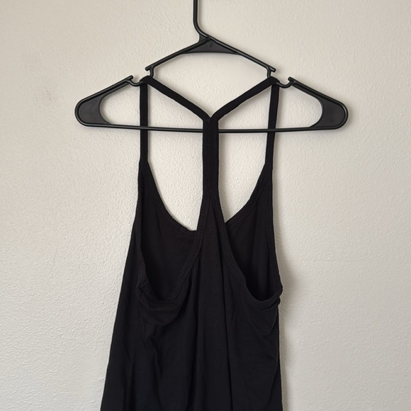J. Crew Relaxed Tank Dress in Black Slub Cotton - Picture 6 of 8